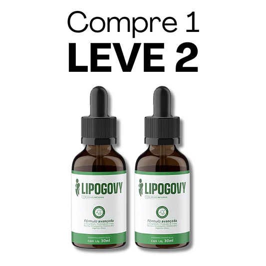 Lipogovy Original 30ml - Seu Aliado No Emagrecimento + Frete Grátis