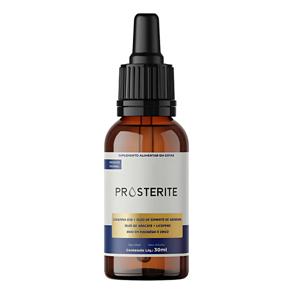 Prosterite Original 30ml - Seu Aliado Para o Bem-Estar da Próstata + Frete Grátis