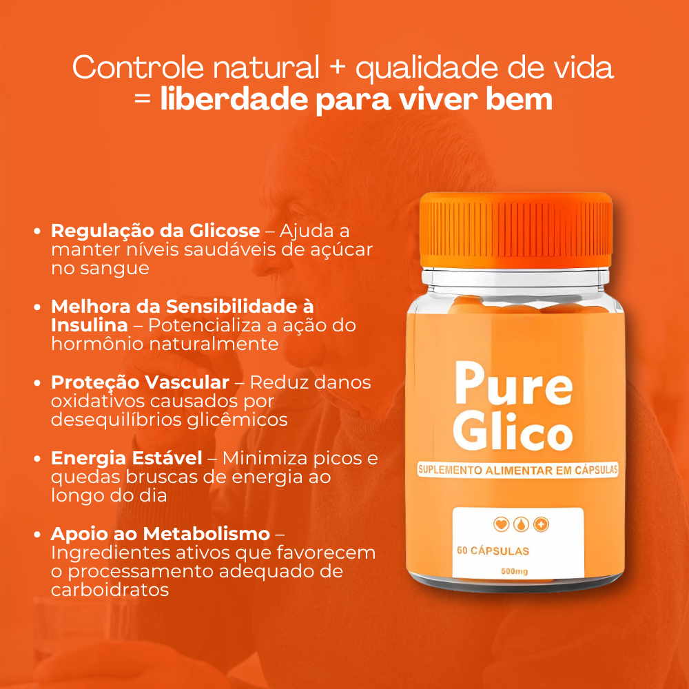 Pure Glico Original 60 Cápsulas -