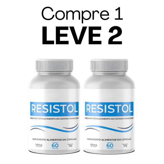 Resistol Original 60 Cápsulas - Aumente Sua Imunidade Contra Herpes + Frete Grátis