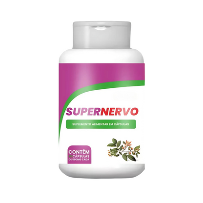 Supernervo Original 60 Cápsulas - Acabe com as Suas Dores + Frete Grátis