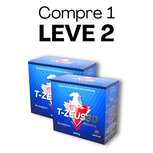 T-Zeus30 Original 30 Cápsulas - Mais Energia e Vitalidade para a Sua Rotina + Frete Grátis