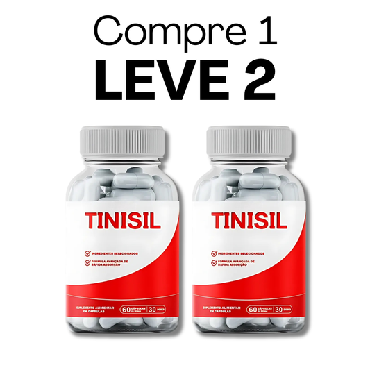 Tinisil Original 60 Cápsulas - Ouça Com Mais Clareza + Frete Grátis