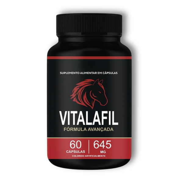 Vitalafil Original 60 Cápsulas - O Melhor Amigo Do Homem + Frete Grátis