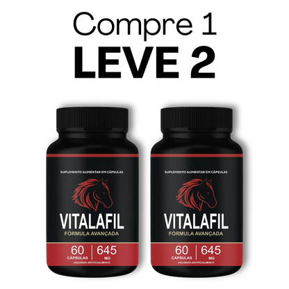 Vitalafil Original 60 Cápsulas - O Melhor Amigo Do Homem + Frete Grátis